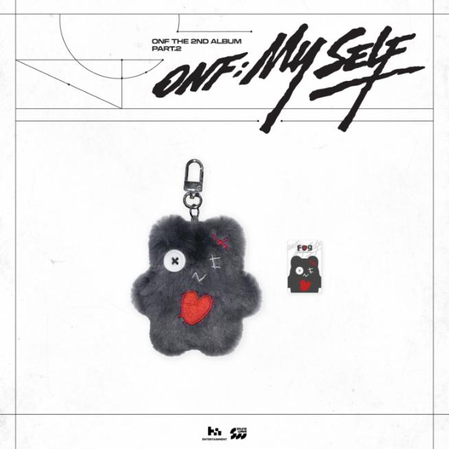 Предзаказ ONF POP-UP Магазин ONF; Брелок для ключей MY SELF Туманная кукла