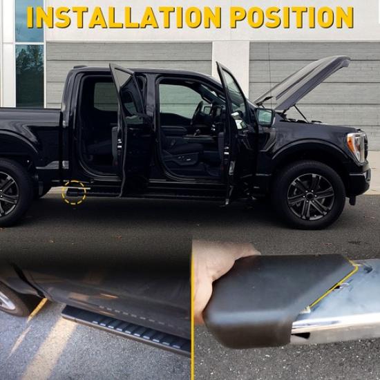 New Right Rear Running Board End Cap For 2015-20 Ford F-150 FL3Z-16A455-BA F-250