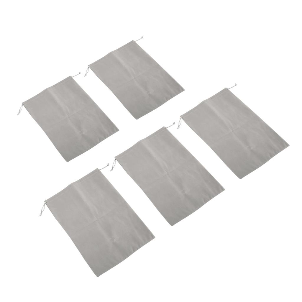 5Pcs Headphone Protection Pouch Bag Large Capacity Drawstring Lightweight Portable Headphone