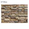 PVC 3D Brick Stone Wallpaper Waterproof Vintage Style Peel and Stick Wall Sticker Removable Self-adhesive Background Wallpaper