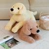 Cute Simulation Labrador Doll Plush Toy Puppy Dog Doll Child Soothing Rag Doll Birthday Gift