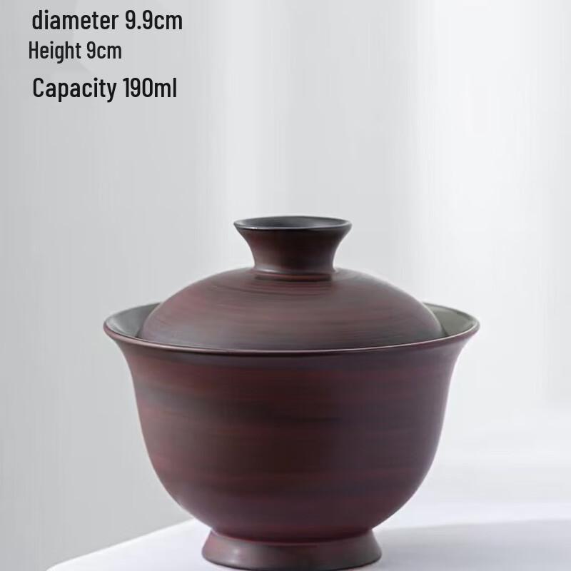 Vintage Coarse Pottery Gongfu Tea Ware