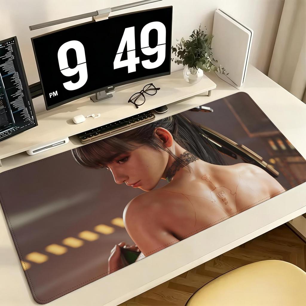 Stellar Blade Pro ESports Xxl Gaming Mousepad Extra Large NonSlip Stitched Edge Keyboard Laptop Desk Mat For Pc Gamer
