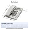 BBK Corded Desk Phone HCD6082