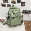 Schoolbag Korean version Japanese ins girl Harajuku harbor style retro casual versatile large-capacity schoolbag junior high school backpack