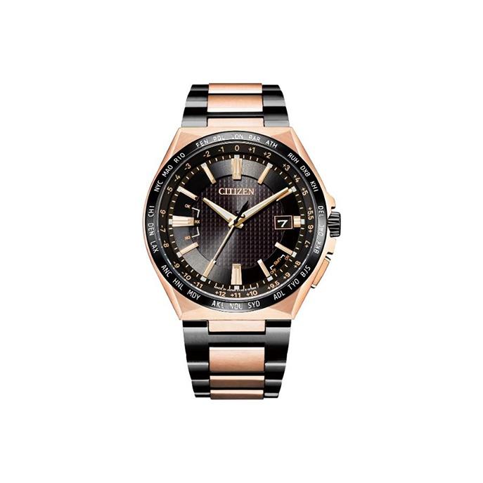 

CITIZEN Ecology Drive Collection Light Powered Quartz Movement Watch Men s Watches Black Dial CB0215-77E Black Dial