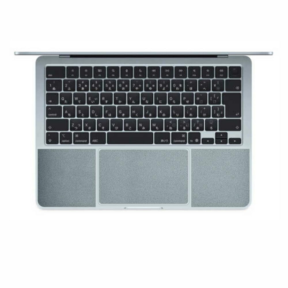 

[Palm Rest + Touchpad] ClearView Protective Skin for MacBook Air M4 2025 (13-inch), Scratch-Resistant, Made in Japan [Metallic Satin Finish]