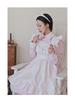 Japanese Lolita Long Sleeve Cosplay Maid Dress LT003