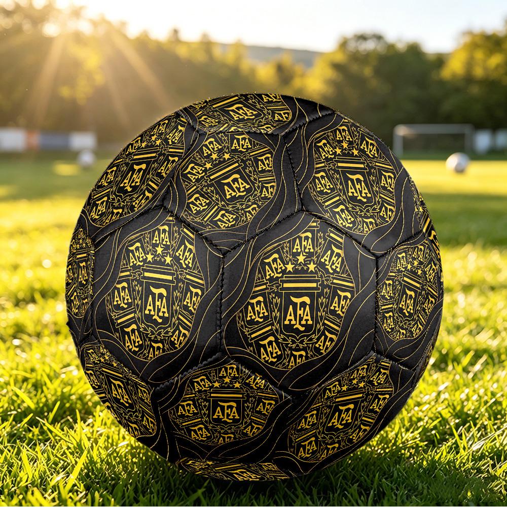 Pallone da Calcio Stampato Argentina Taglia 5 Resistente all'Usura Standard Pallone da Allenamento per Adulti Regalo per tifosi per Partite Sportive Indoor Outdoor