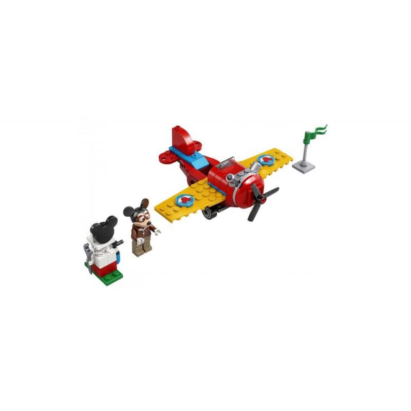 LEGO Mickey & Friends Mickey's Propeller Plane 10772, Toy, Building Blocks, Gift, Vehicle, Airplane, Boys and Girls, Ages 4 and Up