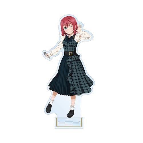 

Love Live! Sunshine!! Original Illustration of Ruby Kurosawa in Checkered Dress Costume Ver. Large Acrylic Stand