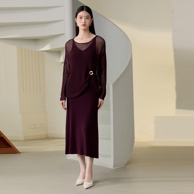 

ELLASSAY Женское элегантное облегающее талию платье-двойка L