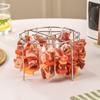 Vertical Air Fryer Skewer Stand Stainless Steel Barbecue Skewer Bracket New Baking Needle