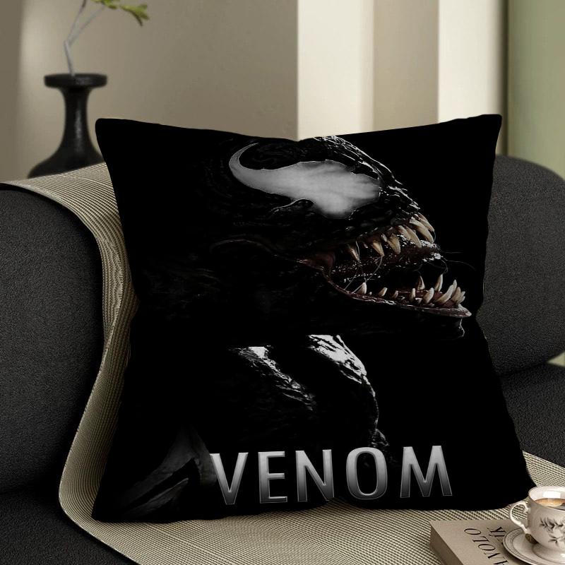 Superhero Movie V-Venom Personalized Pillow Cover Kids Bedroom Wild Party Decor Pillowcase Kid Birthday Shower Gift