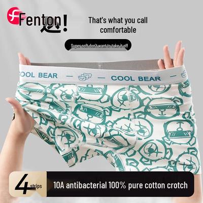 Boxers Coton pour Adolescents Fenteng