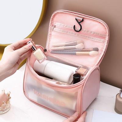 Ins Style Multifunctional Cosmetic Bag for Women Wash Bag Portable Waterproof Swimming Bag Home Travel Storage Bag Case 2025