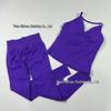 TK Sports Fitness Set: Back-Beauty Halter Tank & Longline Strappy Yoga Wear