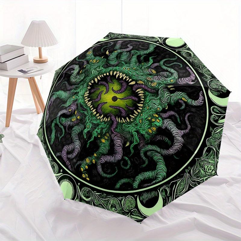 Enchanted Mandala: A Mystical Artwork for Your SpaceUmbrella, Portable 3-Fold Umbrella for Men & Women,Christmas Gift ES322