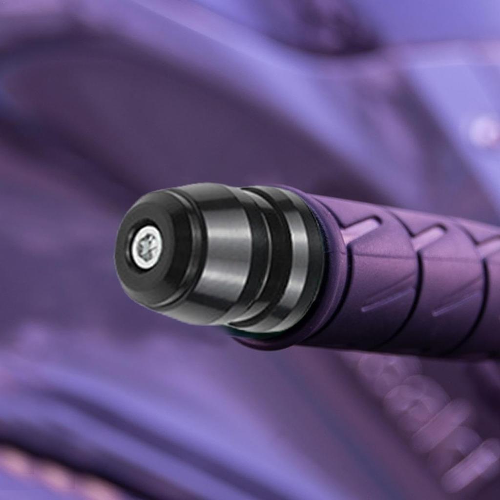Bike Handlebar End, Handlebar Grip Bar End Plug - Motorcycle Grip Plug Aluminum Alloy