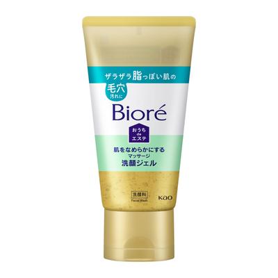 Kao Home Spa Čisticí gel na obličej Hladký 150g Jemný exfoliační mycí gel