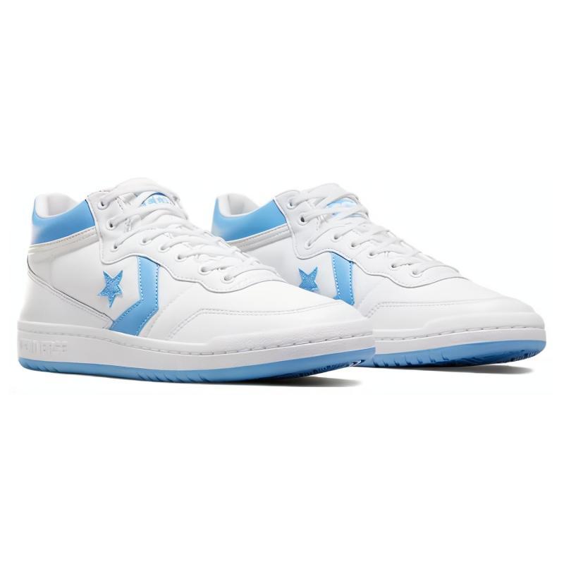Converse Fastbreak Pro Round Toe Comfortable Warm Anti-slip Mid-top Skate Shoes Unisex Blue