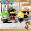 Anime  Roronoa Zoro Luffy Ace Cute Creative Cartoon Doll Fashion Decorative Pendant New Plush Toy for Men and Women