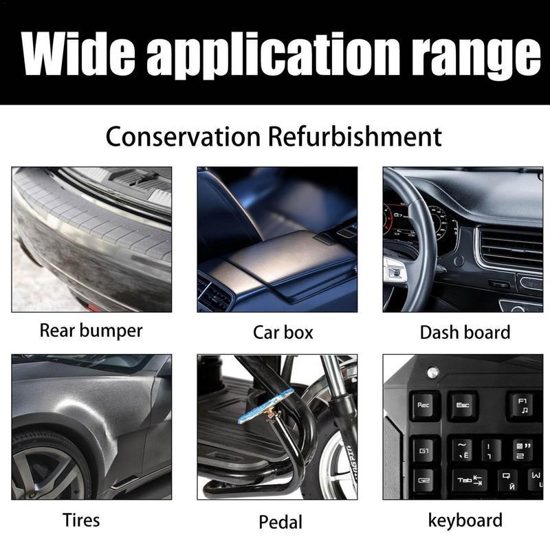 30ml Car Refurbishing Agent Plastic Refurbished Plating Coating Agent Wax Panel Auto Interior Crystal Renovated Coating Supplies
