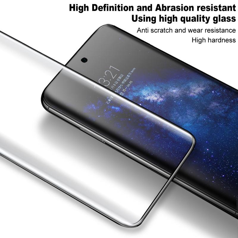 Folia Ochronna na Ekran IMAK Do Huawei Pura 70 Pro/Pura 70 Pro+/Pura 70 Ultra Pełne Klejenie 3D Zakrzywione Szkło Hartowane z Ramką Pozycjonującą