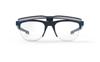 Rudy Project INKAS Sportform B Schwarz-Eis Klappbare Halbrahmen-Sonnenbrille, (50x41mm), Marineblau, Mehrfarbig-Laser SP686847-0B00