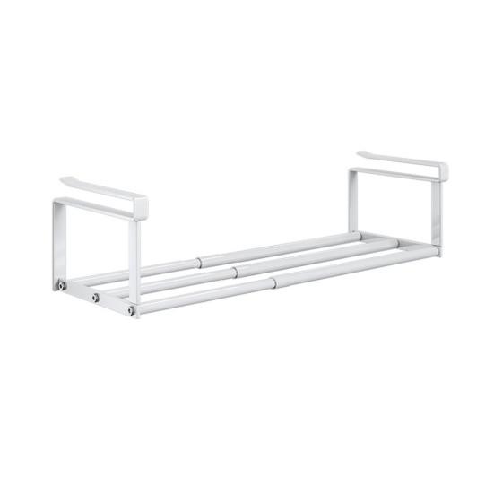 Telescopic Shoe Rack Adjustable Cabinet Storage Hanging Shelf Organizer Multi-Functional No-drill Vertical Shoe Organizer