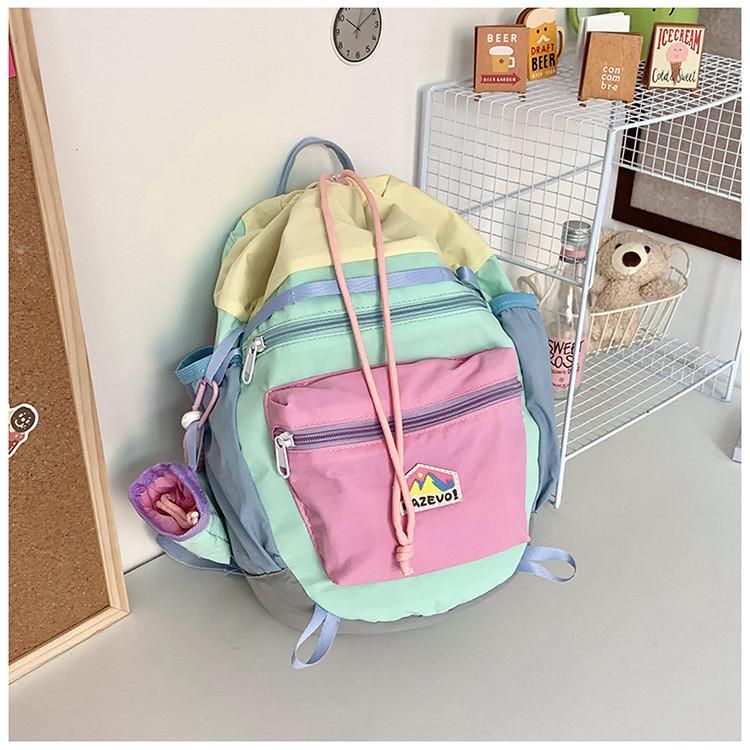 Versatile Unisex Summer Dopamine Soft Candy Backpack For School Stylish And Lightweight