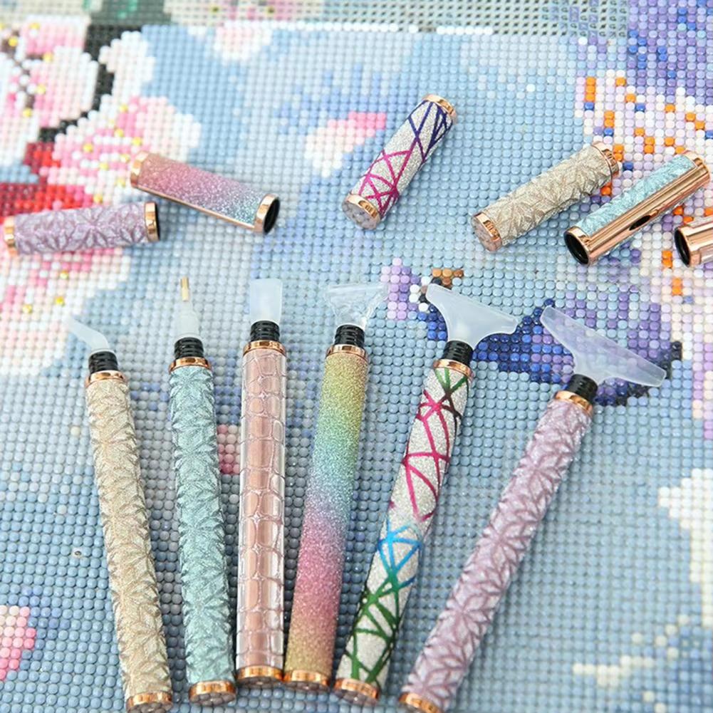 Diamond Painting Pen 5D Art Pen Diamond Painting Pen Kit Tool Accessories Stylus Drill Pen Art Cross Stitch Nail Neauty Pen