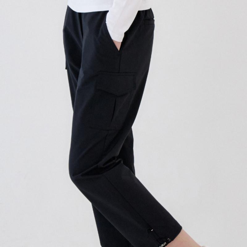 GOXO Women S Fit Cargo pantS Two Way Black