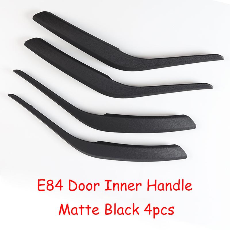 ujhzt6 X1 E84 Car Interior Left Right Door Handle Inner Door Handle Armrest Outer Cover Panel Trim Replacement For BMW 2010-2016