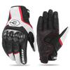 IRONRIDE Summer Motorcycle Riding Gloves Genuine Leather Carbon Fiber Anti Fall Breathable Off Road Racing Protective Gear