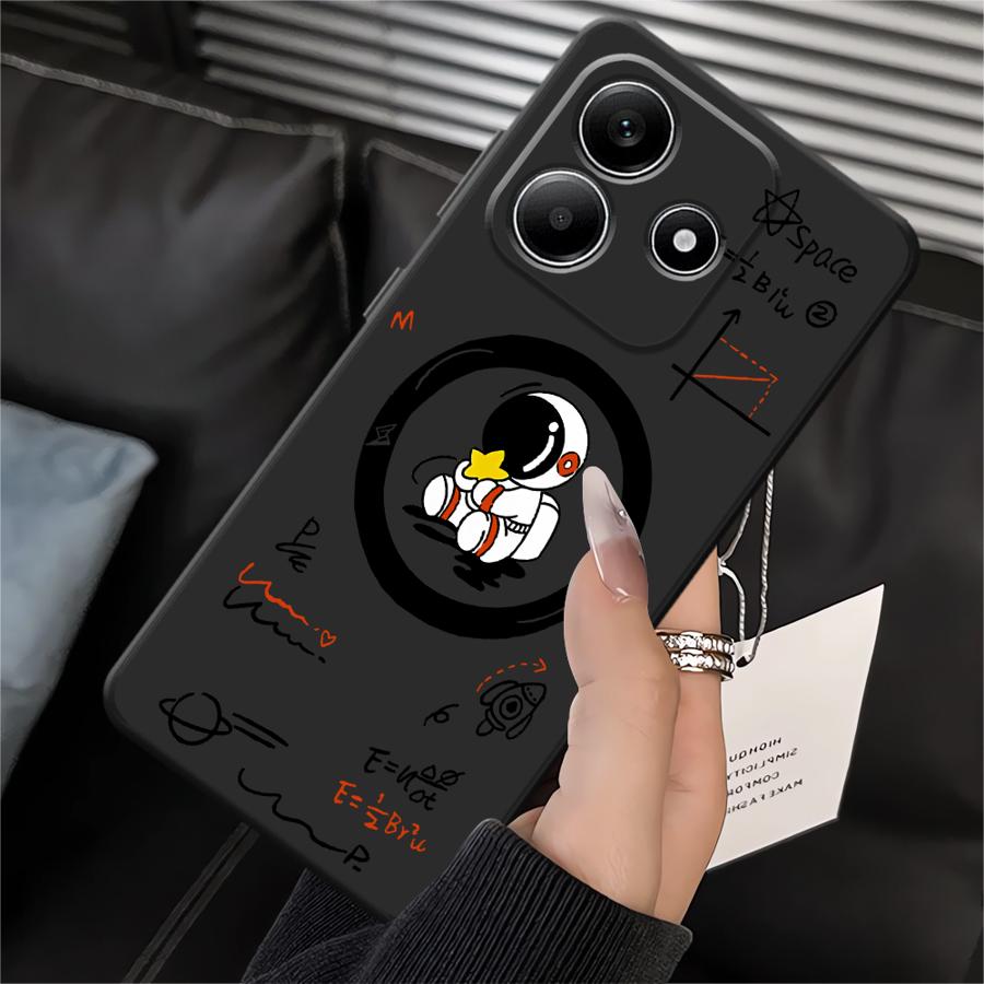 

Astronaut Phone Cover Case for Xiaomi Redmi Note 14 11S 14C 10 K40 K80 12 11 Pro 12C 13C 9 8 7 A4 A5 13 Pro Plus A1 A2 A3 12S Redmi Note 12 4G