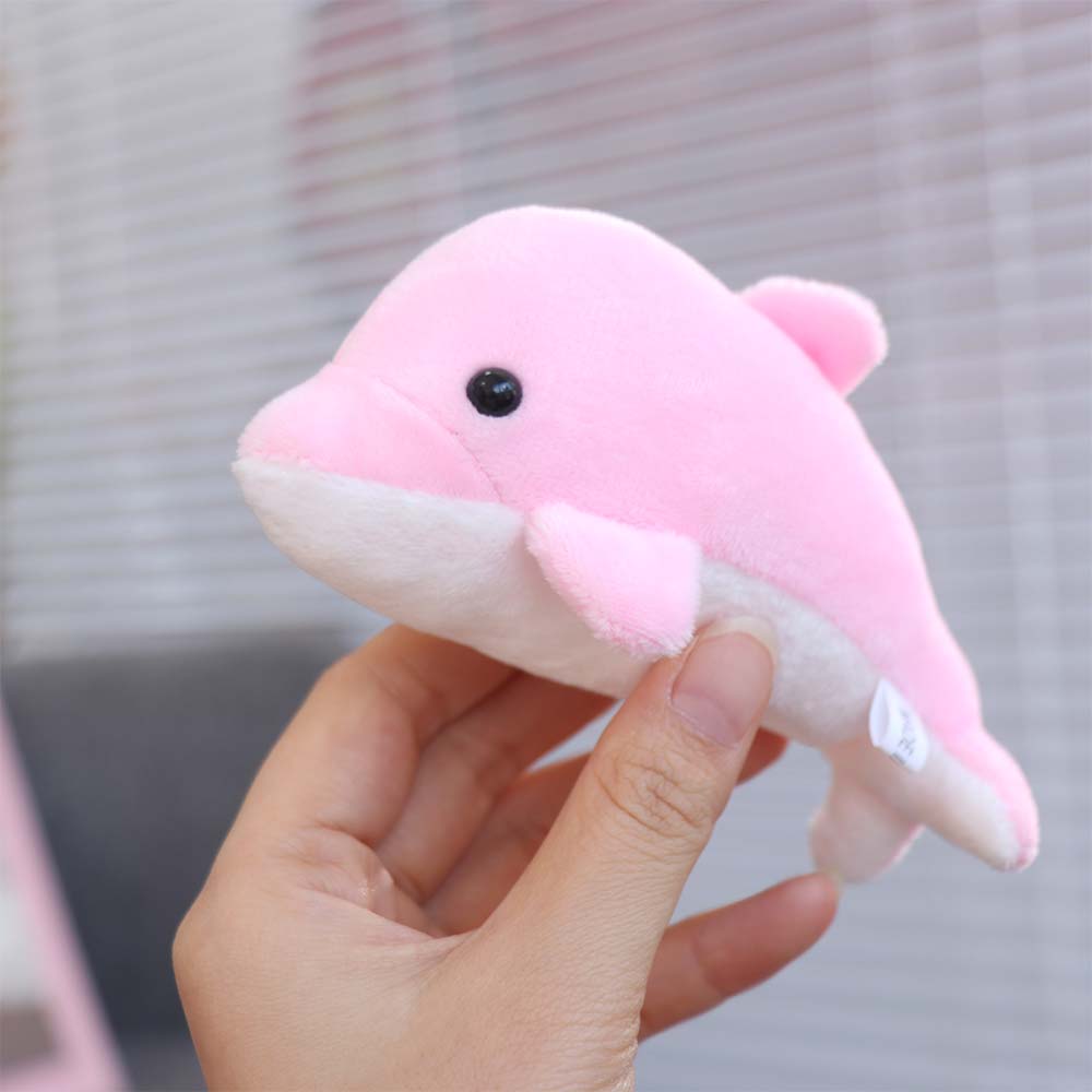 Ocean Animal Stuffed Animal Keychain Bag Pendant Animal Doll Key Rings  Kids Holiday Gifts