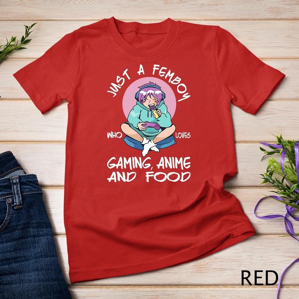 Femboy Outfit - Anime Gaming Femboy Top - Sissies Cosplay T-Shirt Unisex T-shirt 10 L