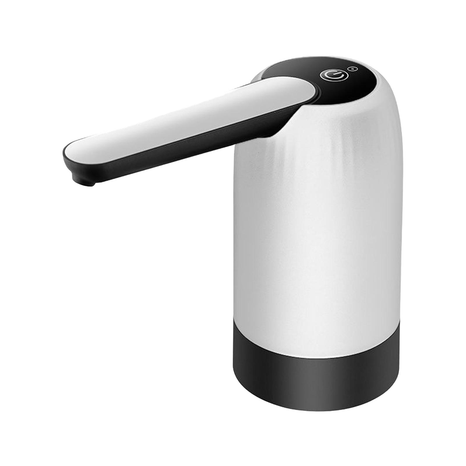 

Электрический водяной насос USB зарядка многоразовый 5 галлонов кувшин для воды насос автоматический белый