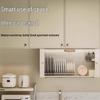 Wall-Mounted Kitchen Dish Cabinet