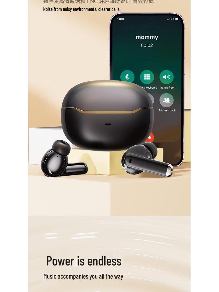 2025 GQ-19 Wireless TWS Earphones: Long Battery Life & Mini Bluetooth Design