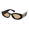 Logo Oval Sonnenbrille Damen Sonnenbrille Schwarz SMU11W_E16K_FE10R_C_054
