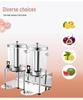 Stainless Steel Dual-Use Juice Dispenser with Faucet - Large Capacity for Hot & Cold Beverages