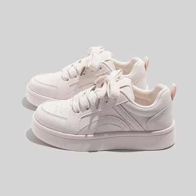 Bell Solid Color Trendy Street Shooting Casual Shoes 22 Spring New Thick-soled Niche Casual Sports Shoes
