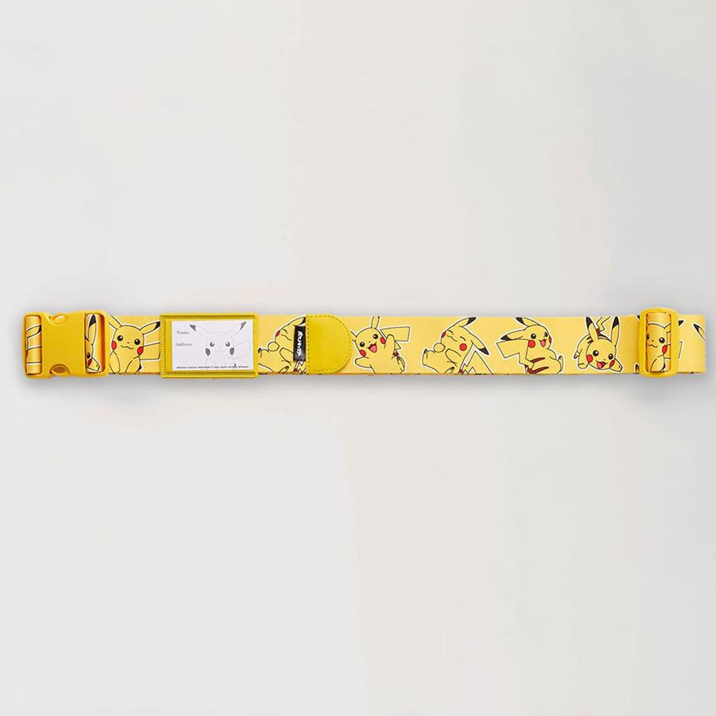 Koffer Pikachu Pocket Monsters Koffer Reiseaccessoires Pokémon-Gurt, Ein-Klick-Gurt,