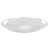 Transparent Steaming Pan Cover PCTG Heat Resistant Steaming Pan Cover Food Processor Parts for