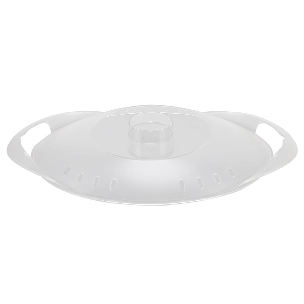 Transparent Steaming Pan Cover PCTG Heat Resistant Steaming Pan Cover Food Processor Parts for