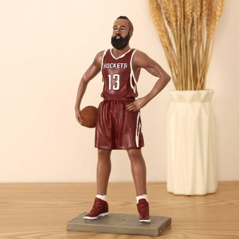 Basketball Star Lebron James Curry Harden Irving Figurine Resin Collectible Model