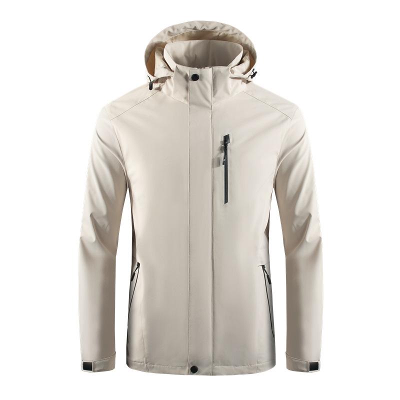 Мужская новая куртка весна-осень молодежная повседневная мужская модная куртка мужское — фото 9