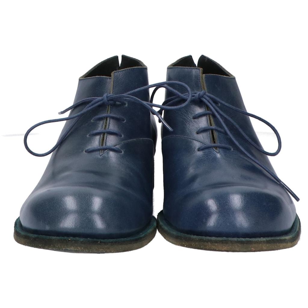 PETROSOLAUM slit mid whole cut shoes shoes 40 NavyUsed